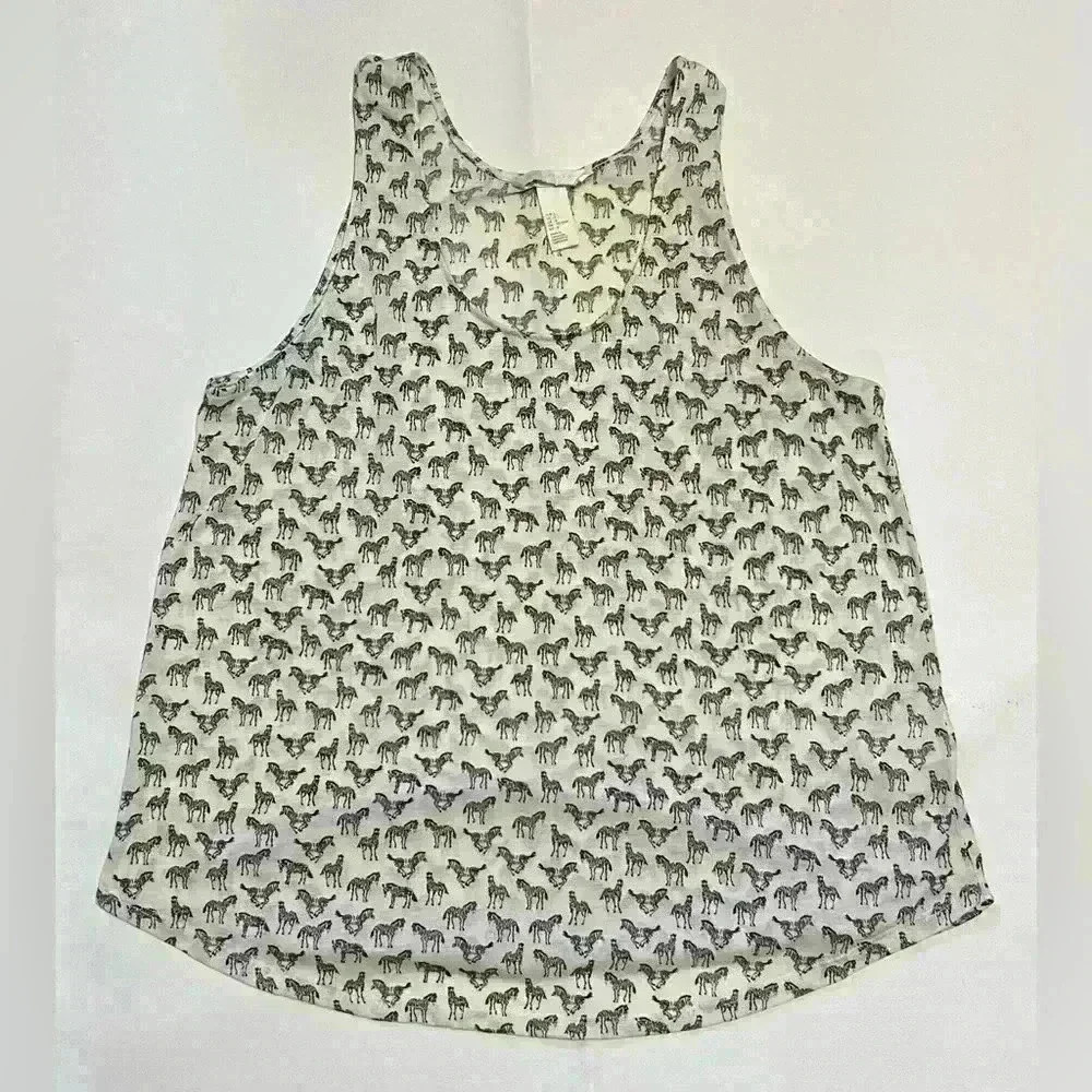 Zebra Tank Top